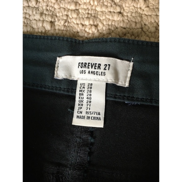 👖 Really nice, stretchy, teal skinny jeans - Picture 5 of 6